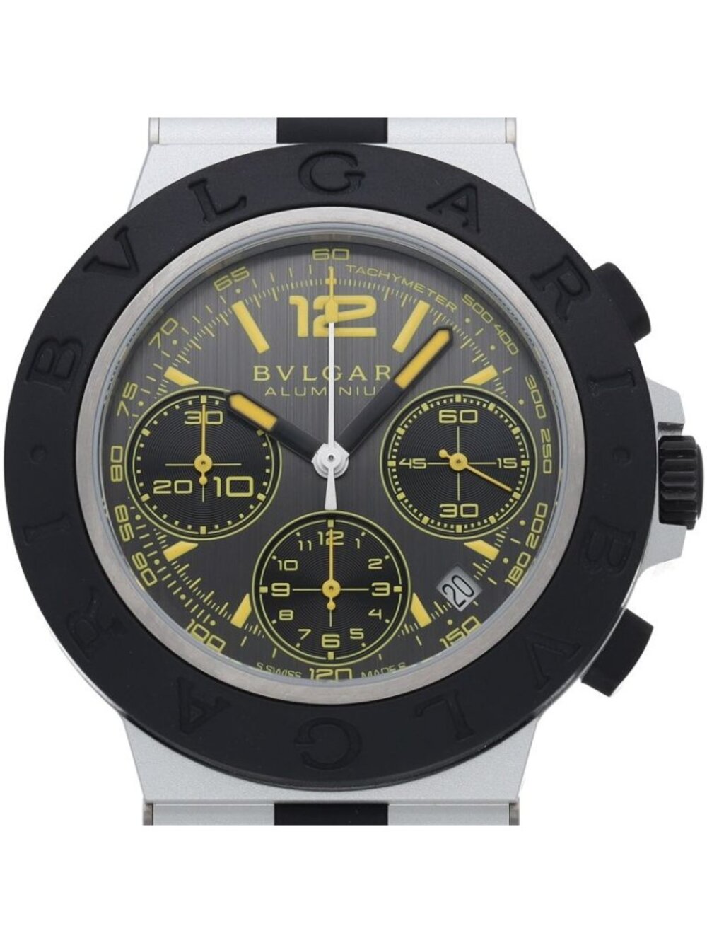 Bvlgari Aluminum Chronograph Watch 40 Vision Gran Turismo World Limited